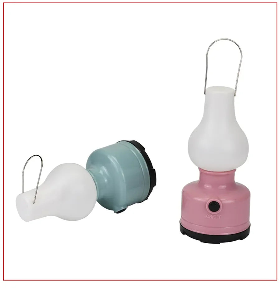 Waterproof Outdoor Tent Lamp - 2 Mode Portable Camping Light for Hiking, Climbing & Yard Use