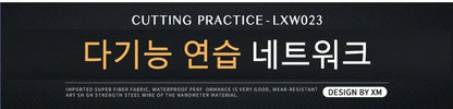 3M Golf Practice Net Set - Indoor/Outdoor Multi-Function Trainer for Swing, Chipping, and Cutting Practice