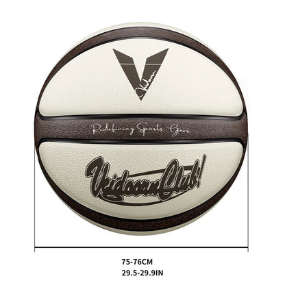 Professional Basketball Size 7 (29.5") - Premium PU Leather 4-Layer Construction Indoor/Outdoor Game Ball