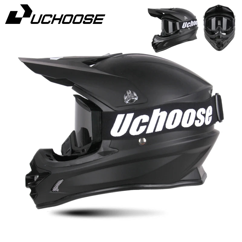 DOT Approved Motocross Helmet - Off-Road Racing Helmet for Men & Women (Downhill, Enduro, Cross)