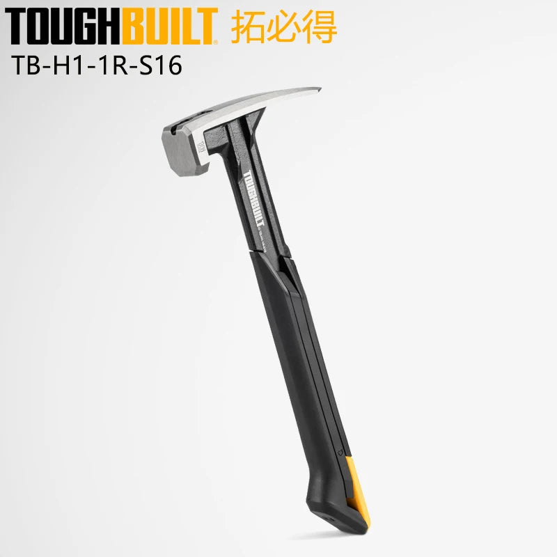 Professional Steel Rip Hammer with Magnetic Nail Starter - Smooth Face Multi-Function Hand Tool (16 oz / 18 oz)
