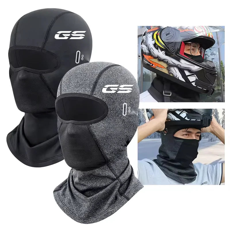 BMW R1200GS R1250GS Adventure Motorcycle Balaclava - Summer Cooling Cycling Cap with UV Sun Protection