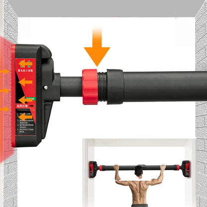 Adjustable Doorway Pull-Up Bar with Level Gauge — 200kg Capacity