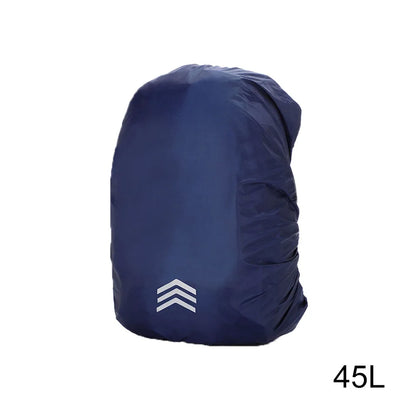 Waterproof Backpack Rain Cover - 25L-60L Nylon Outdoor Hiking Cycling Mountaineering Dust Cover for Men & Women