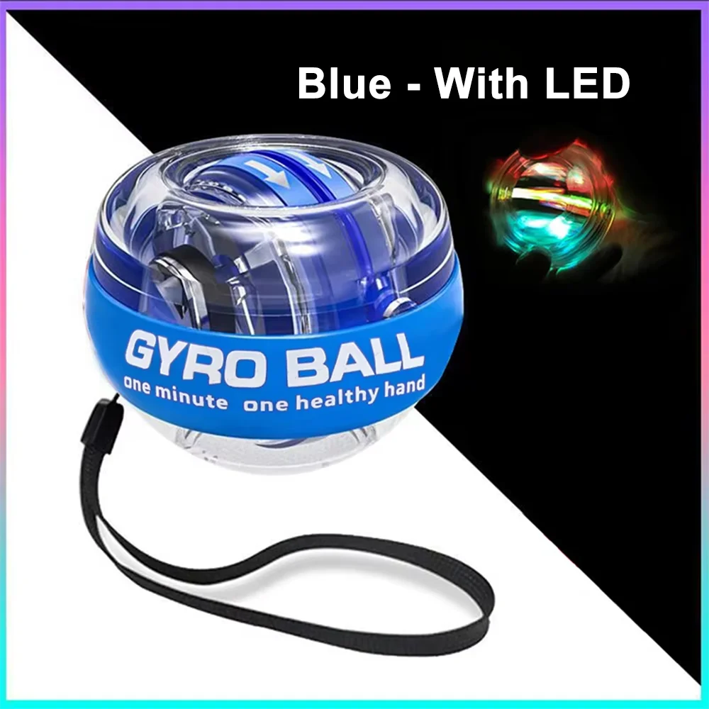 Gyro Power Ball - Wrist and Forearm Strengthener for Fitness Training