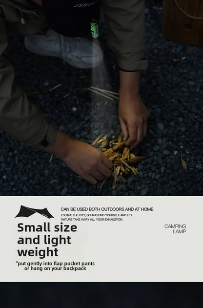 USB Rechargeable LED Mini Flashlight - Gopeak Pocket Keychain Torch with 5050 Chip, Long Endurance for Outdoor Hiking Camping Emergency Trail