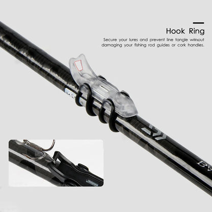 Magnetic Fishing Rod Hook Keeper Set - 1-5 Pieces Lure Bait Holder Safety Accessories for Fishing Pole Tools