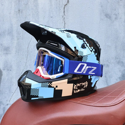 Full-Face Off-Road Motorcycle Helmet - Model 903 - Electric Vehicle Mountain Downhill - All-Season