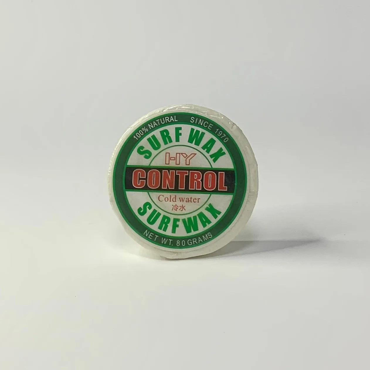 80G Surfboard Wax - Anti-Slip Formula for Warm/Tropical & Cold Water - Compatible with Surfboards, Skimboards & Skateboards