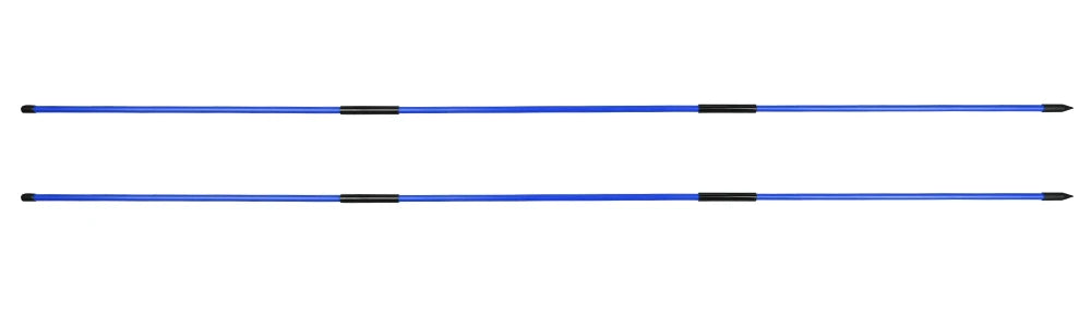 Collapsible Golf Alignment Sticks - Practice Rods & Putter Green Trainer in 6 Colors