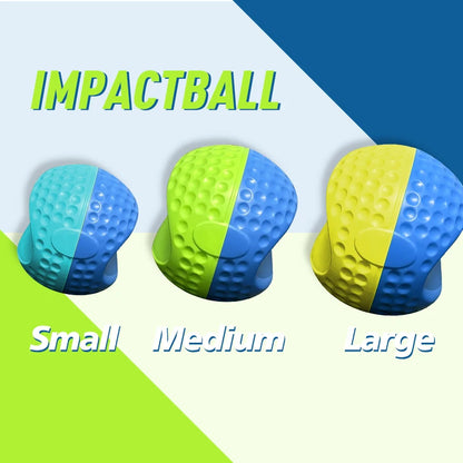 Golf Swing Trainer - Dual-Color Connected Ball for Posture Correction and Beginner Form Training