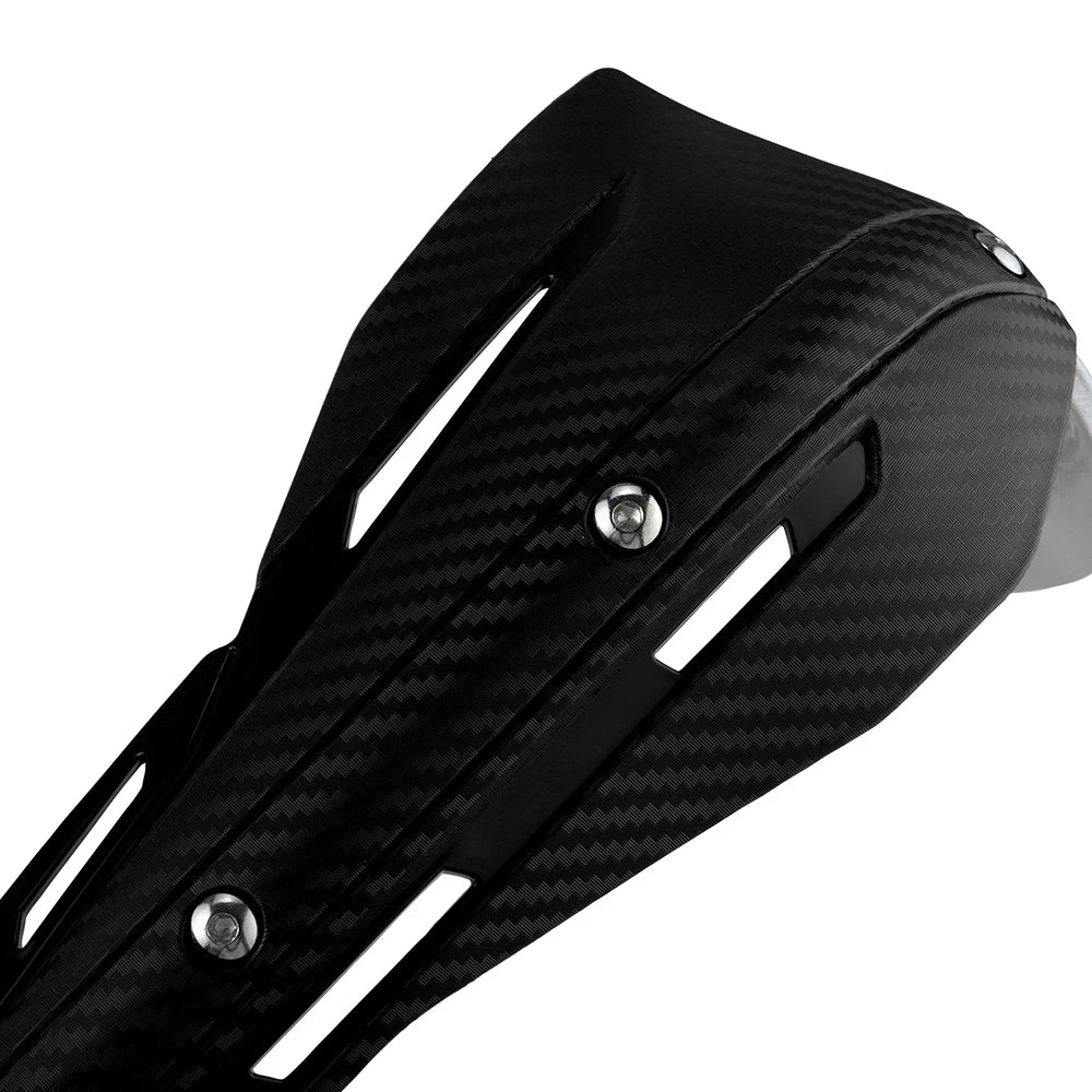 Motorcycle Handlebar Hand Guard Shield Protector - Universal Fit for Yamaha, Triumph Tiger, Honda, KTM