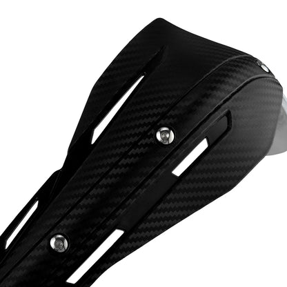 Motorcycle Handlebar Hand Guard Shield Protector - Universal Fit for Yamaha, Triumph Tiger, Honda, KTM
