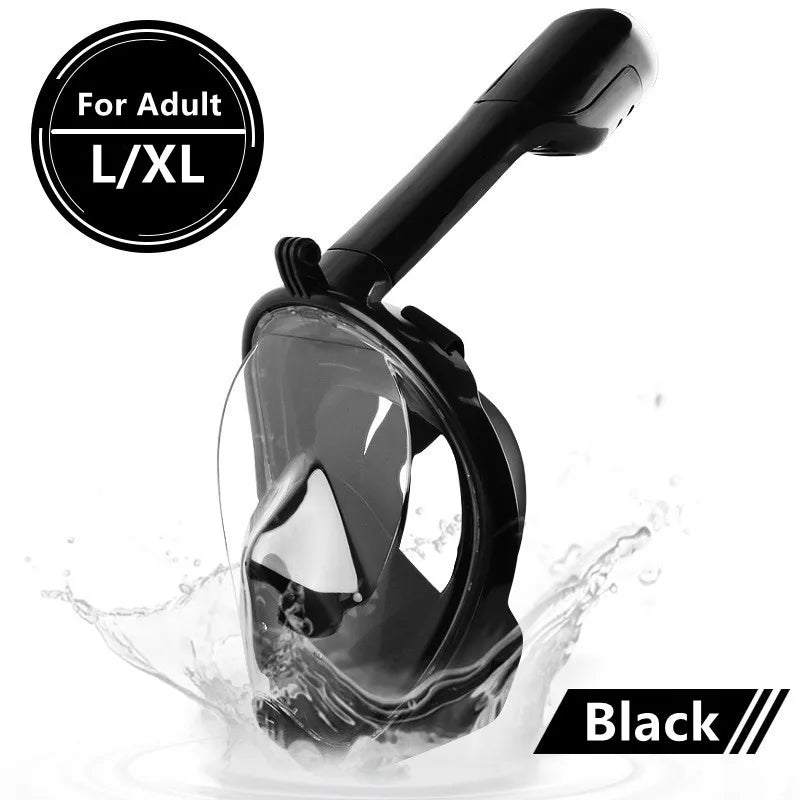 Full Face Diving & Snorkeling Mask – Anti-Fog, Waterproof | Adults & Kids
