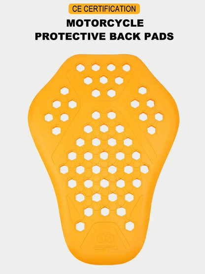 CE-Certified Motorcycle Back Protector - Spine Armor Insert for Riding Jackets