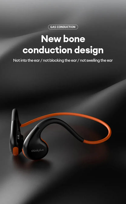 Air Conduction Wireless Headphones - Bluetooth 5.3 Sport Earphones with Ear Hook & Mic