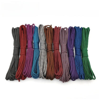 7-Strand Paracord Survival Rope - 5m x 4mm for Camping, Climbing, and Outdoor Adventures