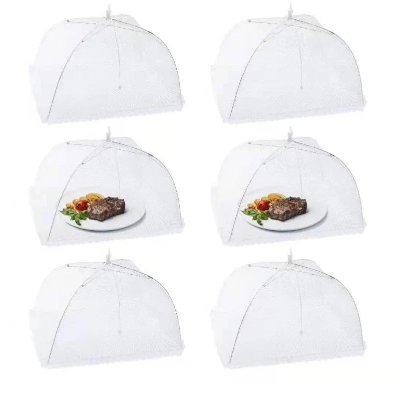 Foldable Mesh Food Cover - Pop-Up Umbrella Style Protector