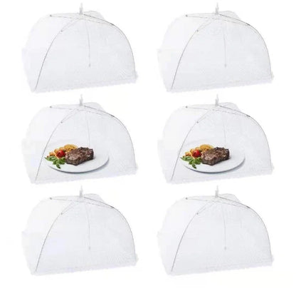 Foldable Mesh Food Cover - Pop-Up Umbrella Style Protector