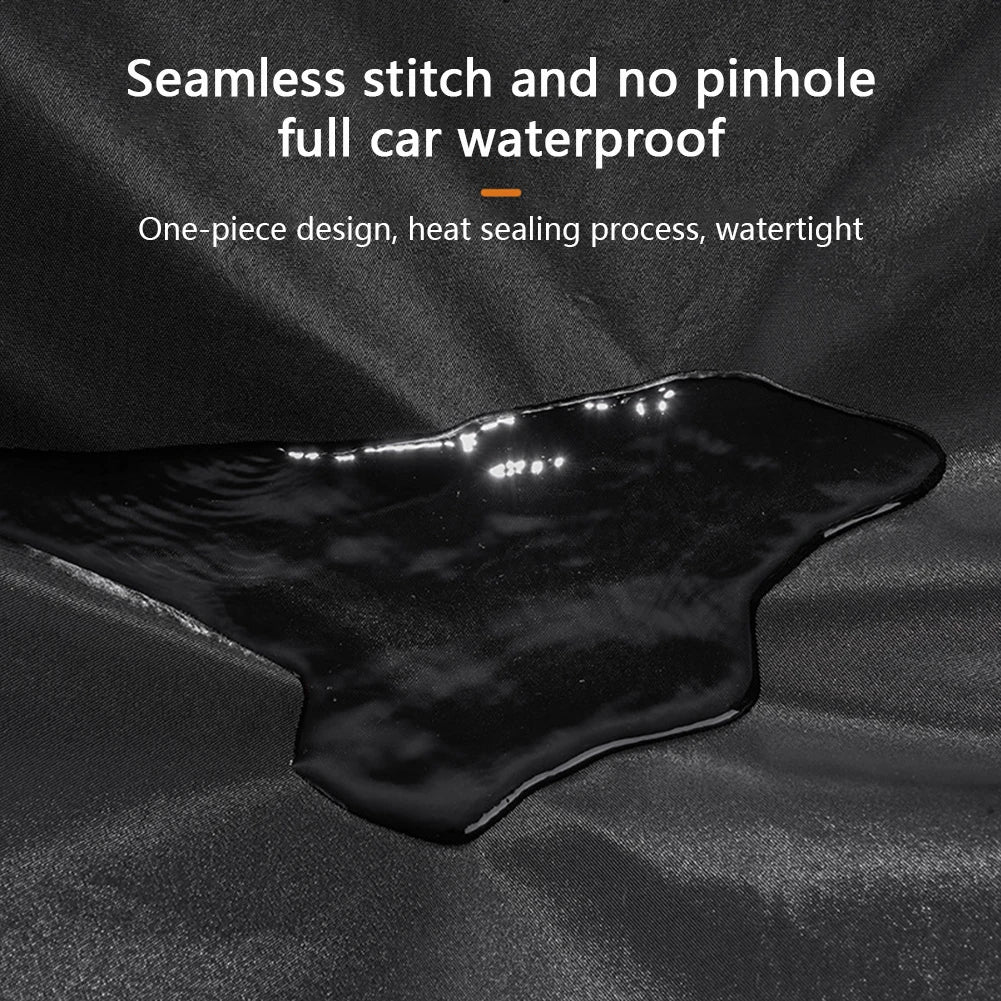 Universal Motorcycle Cover - Waterproof Oxford Fabric with UV Protection, Dustproof & Sunshade for Outdoor Motorbike Storage