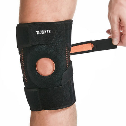 Adjustable Elastic Knee Support Brace - Patella Protection for Basketball, Soccer, Running, Cycling & Fitness (1 Piece)