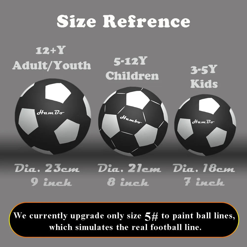 Indoor Silent Foam Soccer Ball - Dia. 7/8/9 inch - Mute Bouncing Ball for Children