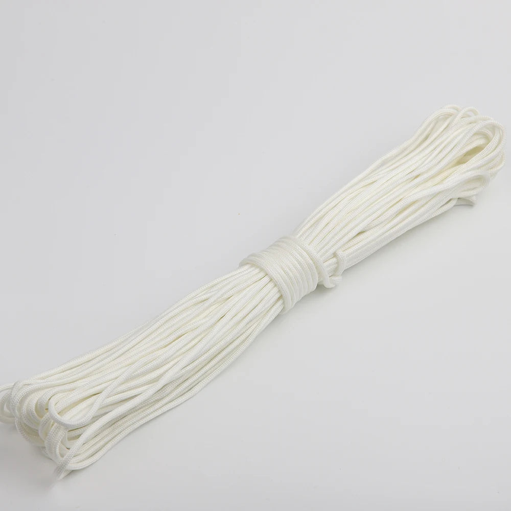 Tactical Glow-in-Dark Paracord - 550lb 9-Core 4mm Nylon Survival Rope for Camping & Outdoor Adventures