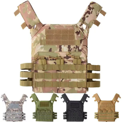 Tactical Training Vest - Lightweight Portable Design for Men
