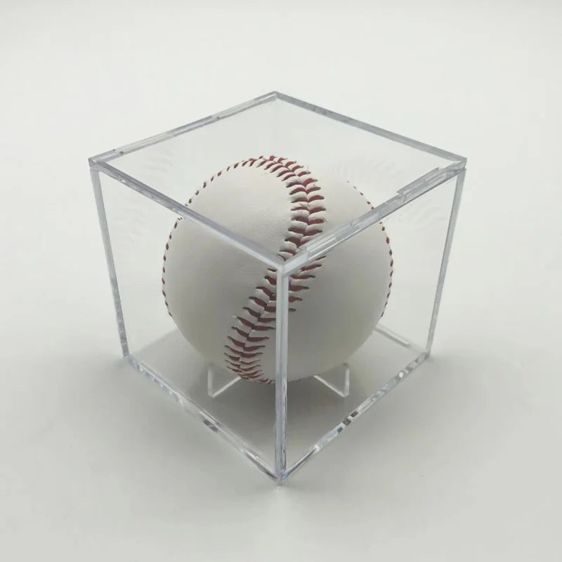 Acrylic Baseball Display & Storage Box – 80×80×80mm