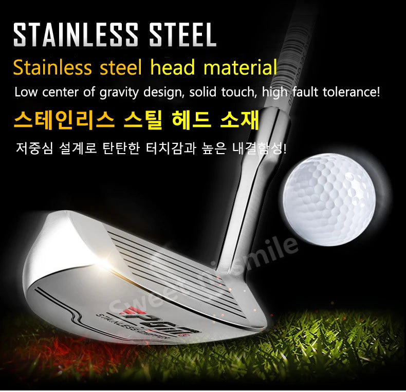 Premium Steel Putter for Beginners - Unisex Golf Club