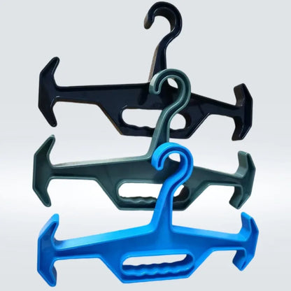 Heavy-Duty Wetsuit Hanger - Large Thickened Plastic Anti-Slip Display Hanger for Diving Suits