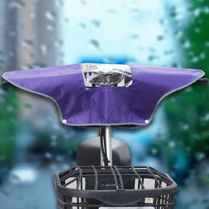 Motorcycle Dashboard Cover - Universal Waterproof Dustproof Sun Protection for Electric Bikes and Motorcycles
