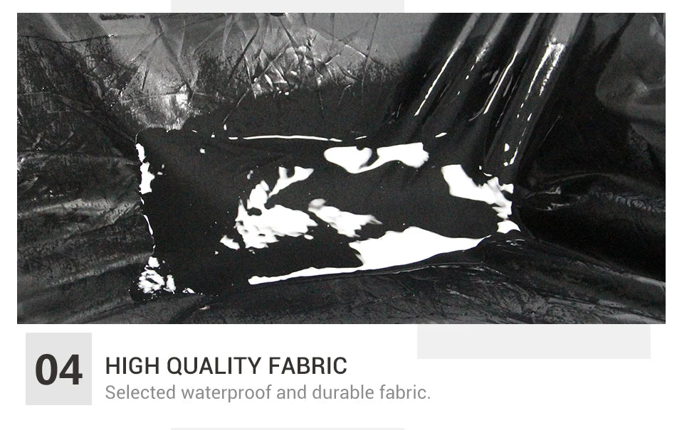 All-Season Waterproof Motorcycle Cover - UV Protection, Dustproof, Indoor/Outdoor for Motorbikes & Scooters