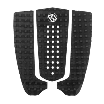 EVA Surfboard Traction Pad - 3-Piece Deck Grip with Tail Kick