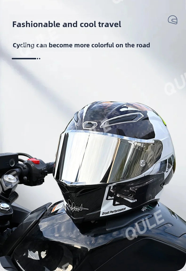 AGV Pista GP R / GP RR / Corsa R Motorcycle Helmet Visor - Full Face Shield Replacement Lens with Case