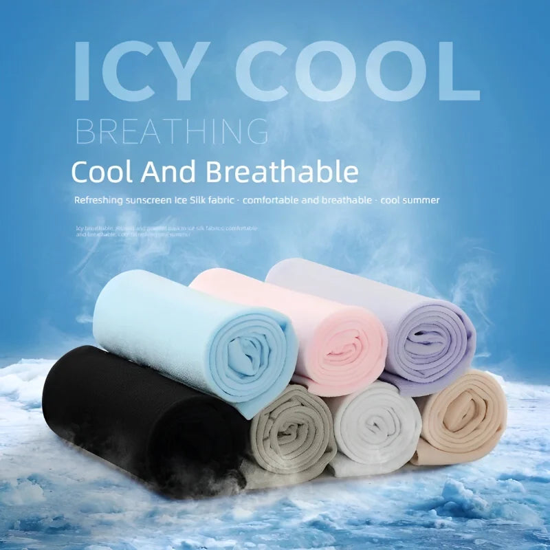 UV Protection Compression Arm Sleeves - Ice Silk Cooling Sleeves for Football, Golf, Cycling, and Outdoor Sports