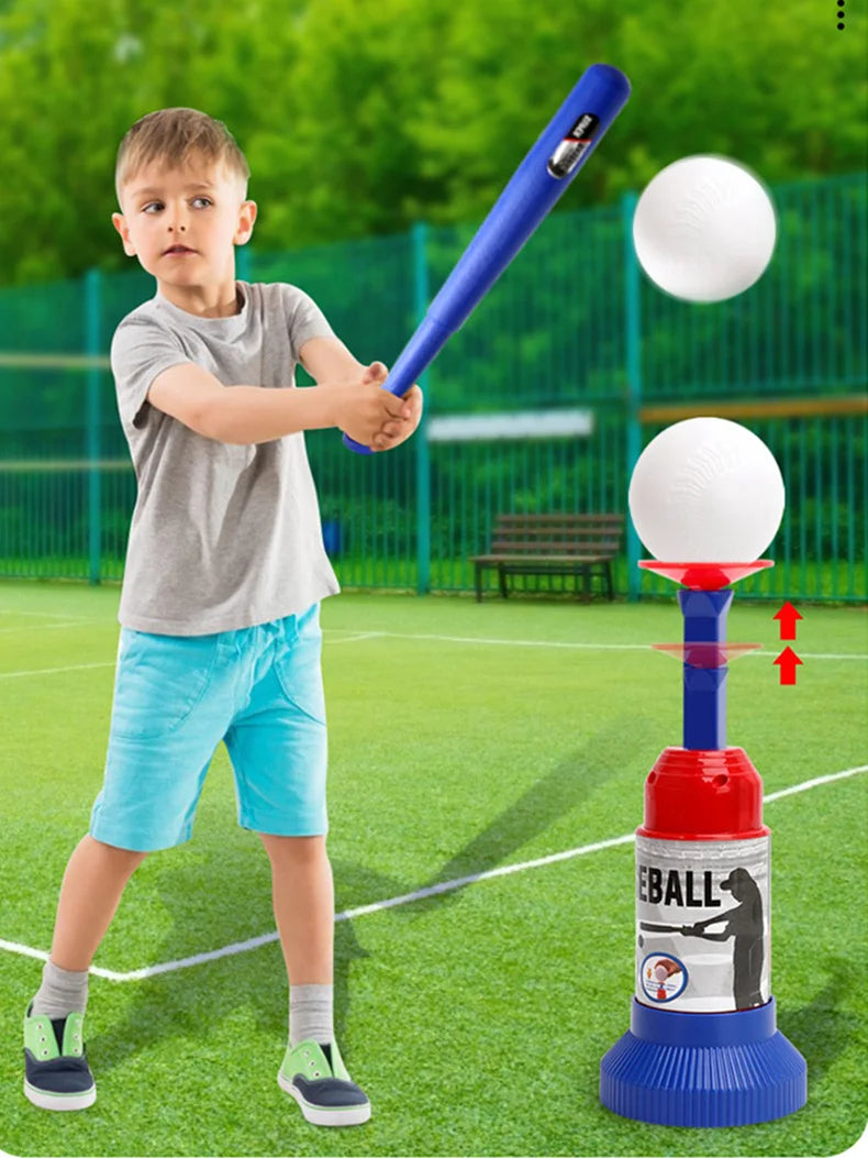 Automatic Baseball Pitching Machine - Adjustable Outdoor Training Set for Kids