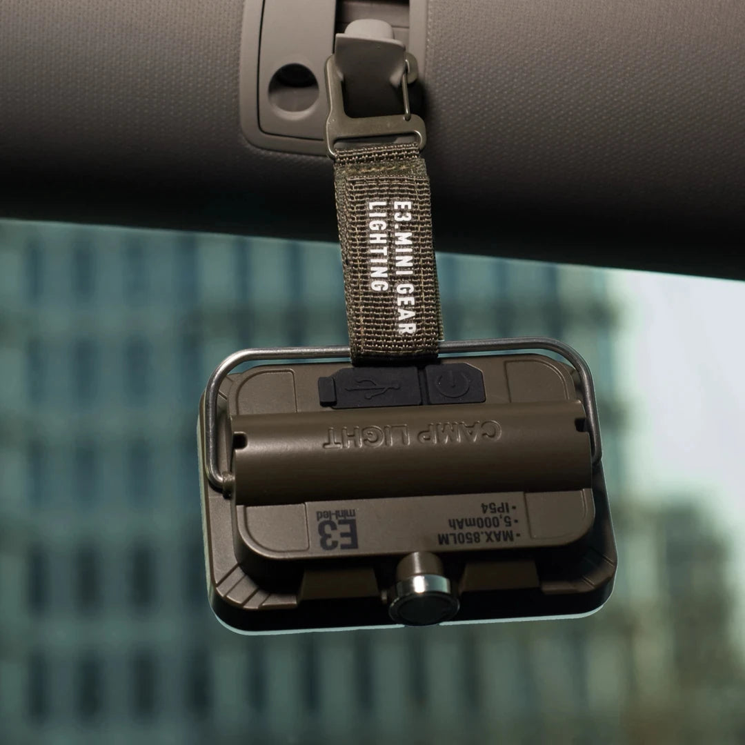 Rechargeable 5000mAh LED Camping Light - Waterproof Portable Hanging Tent Lamp for Outdoor Emergency Lighting