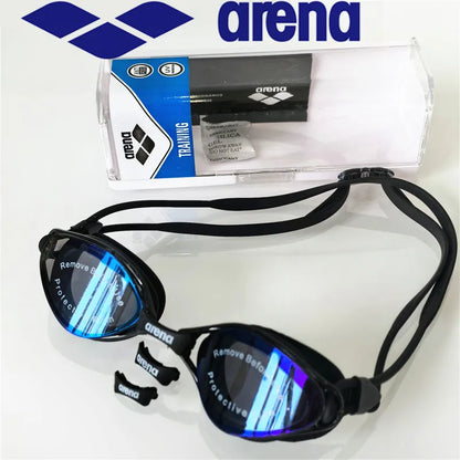 Professional Swimming Goggles with Silicone Cap - Waterproof Anti-Fog HD Vision