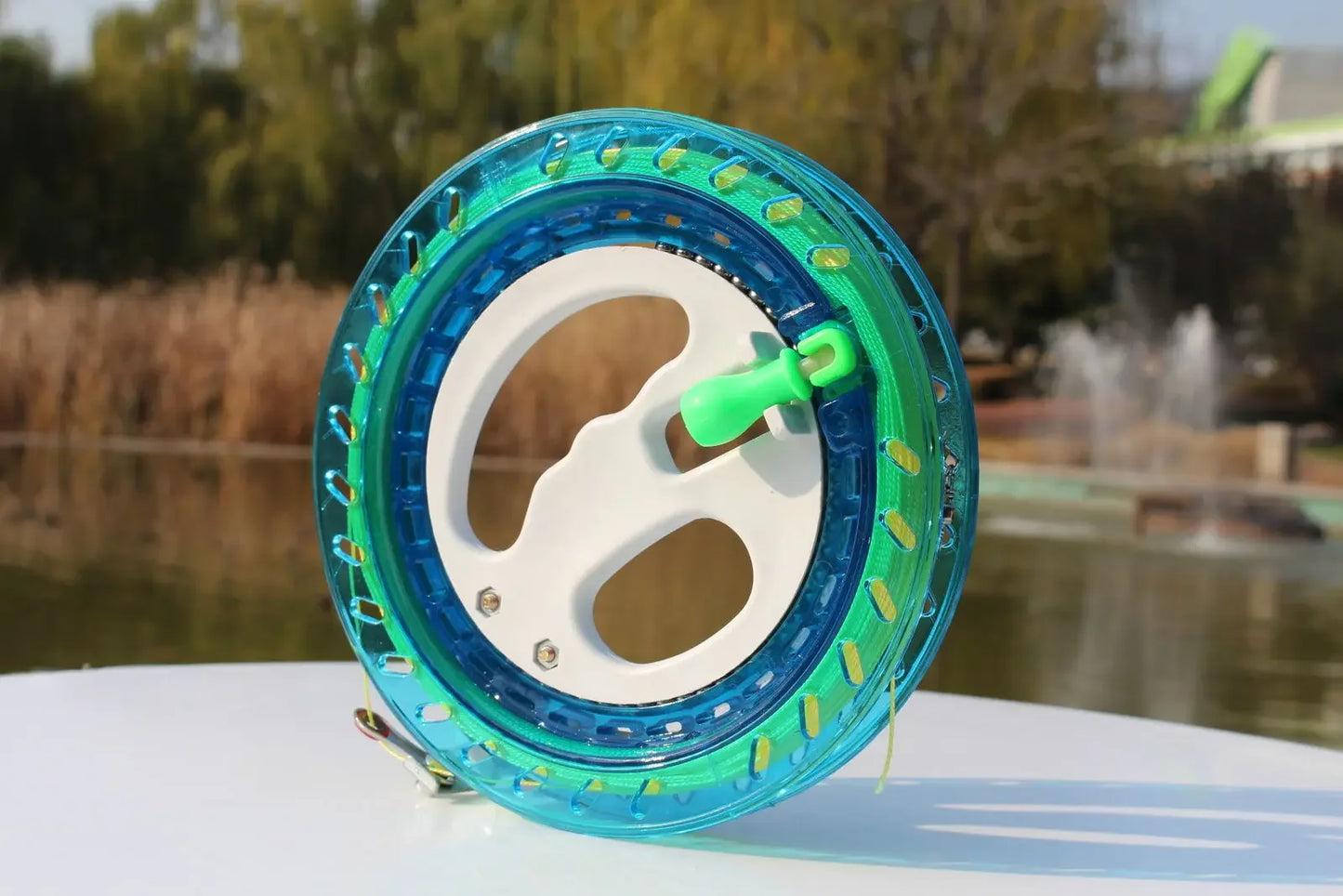 Professional 16cm ABS Kite Reel with 100m Line - Durable Kite Wheel for Eagle, Delta & Various Kites - Kids & Adults