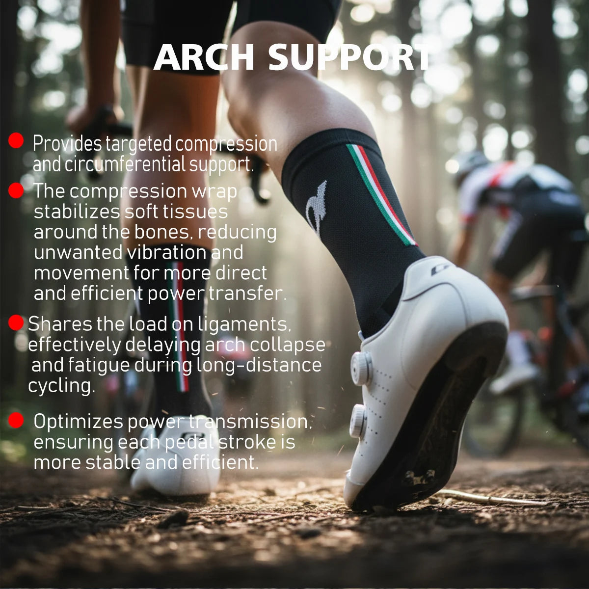 Performance Compression Athletic Socks - Multi-Sport High-Elastic Design