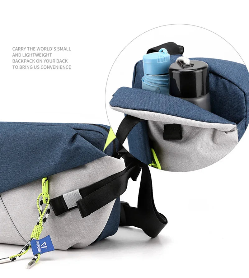 Premium Nylon Waist Pack - Unisex Crossbody Chest Bag for Outdoor & Travel