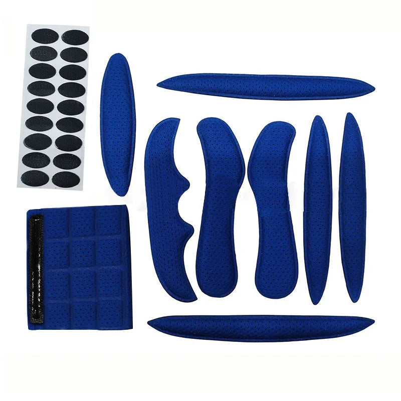 Universal Helmet Padding Kit - 27-Piece Sealed Foam Replacement Pads for Motorcycle, Bicycle & Cycling Helmets