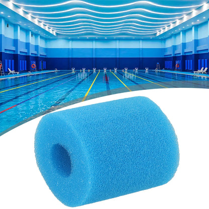 Universal Bio Foam Pool Filter Sponge - Reusable & Easy Clean - Compatible with Type I/II/VI/D Systems - Long-Lasting Swimming Pool Filtration (1 Piece)