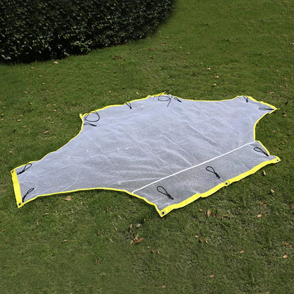Portable Soccer Practice Goal Net - Professional Training Gate for 5v5, 7v7 & 11v11 (Outdoor Goalkeeping & Shooting Practice)