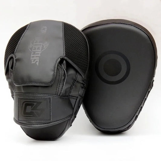 MMA Focus Pads – Curved Boxing Hand Targets for Muay Thai, Kickboxing & Strike Training