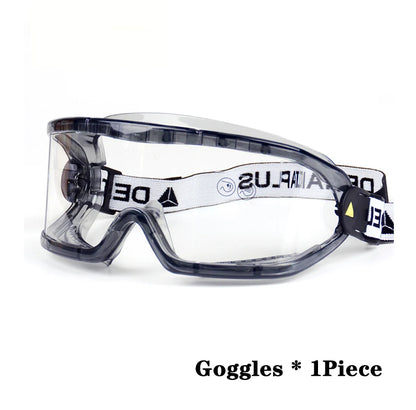 Large Field Safety Goggles UV Protection Anti-Fog Windproof Riding Glasses Anti-Splash Anti-Shock for Welding Polishing Sports