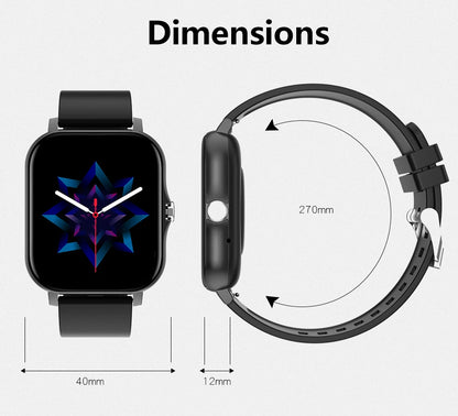Sport Smart Watch - 1.83" Fitness Tracker with Bluetooth Call, Heart Rate Monitor, GPS & Health Tracking (Men & Women)