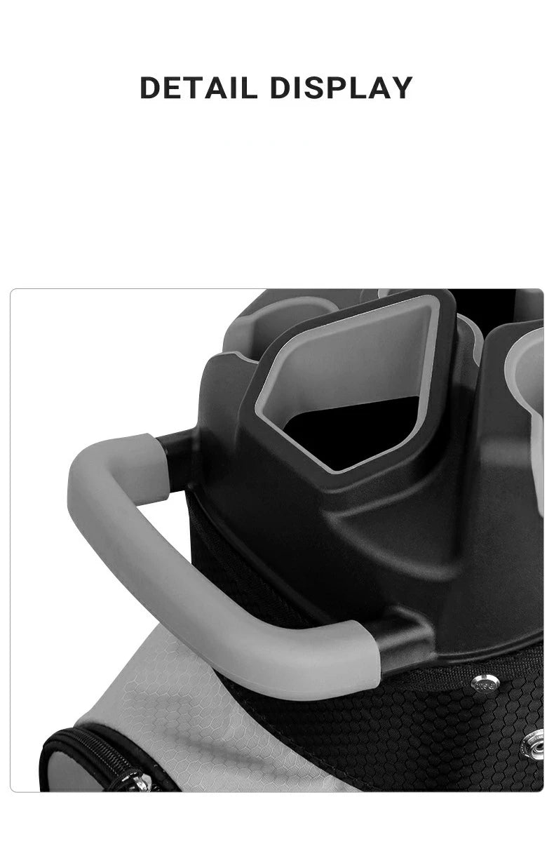 PGM QB134 Golf Travel Bag - Waterproof Large Capacity with Anti-Collision Protection & Retention Mechanism