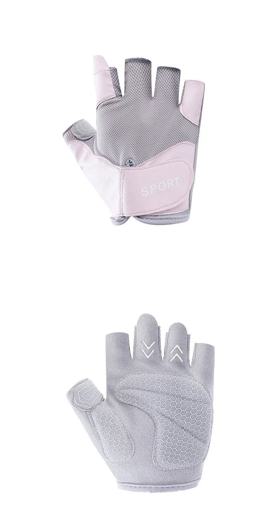 Lightweight Workout Gloves with Excellent Grip - Unisex - Weightlifting, Cycling, Exercise, Training, Fitness & Rowing